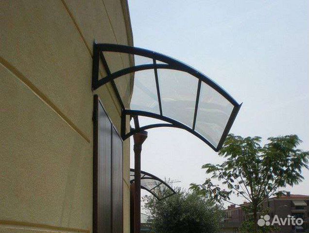 Металлический козырек