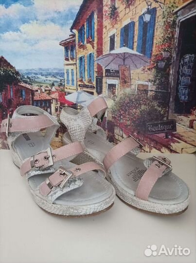 Босоножки Keddo для девочки 33 р (кожа)