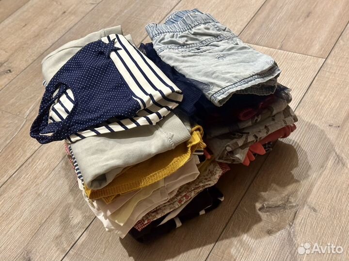 Детские вещи на 2 года (74 80 р) пакетом zara hm