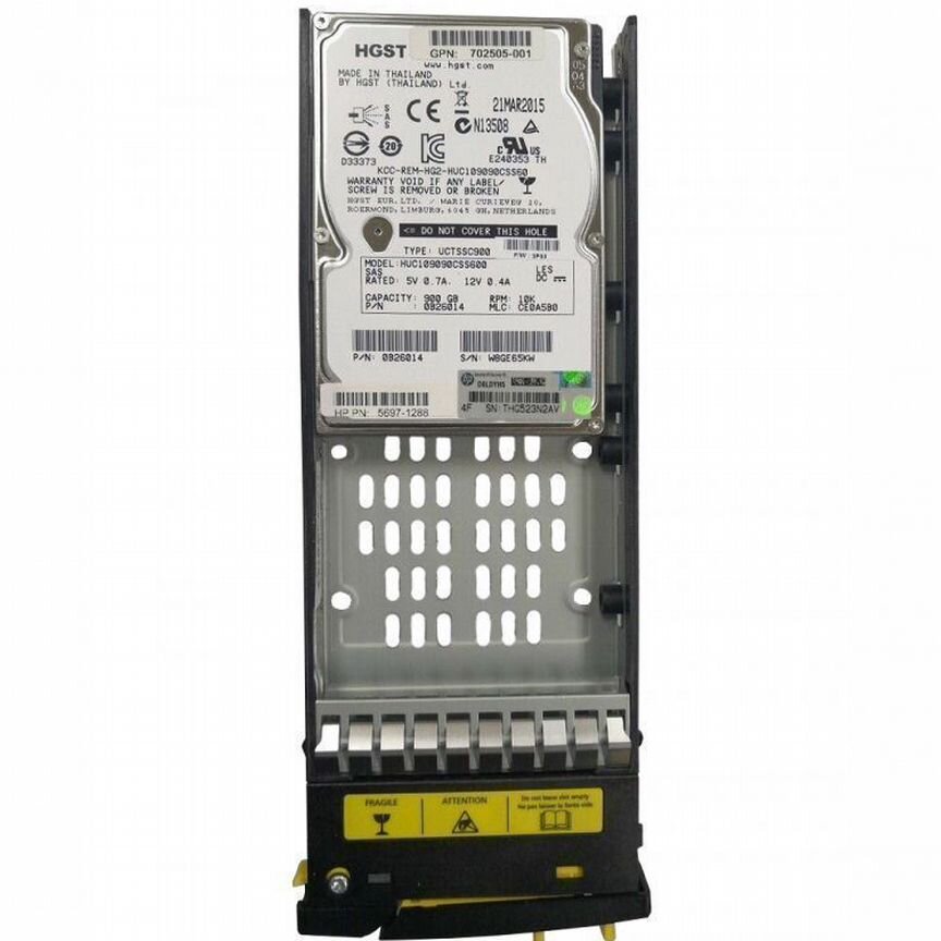 [697389-001] Жесткий Диск 3par 900gb Sas 2.5 697389-001