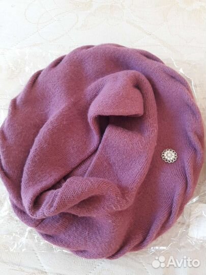 Берет женский зимний