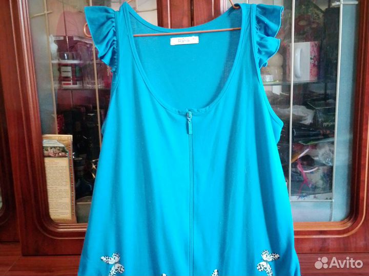 Халат женский, трикотаж