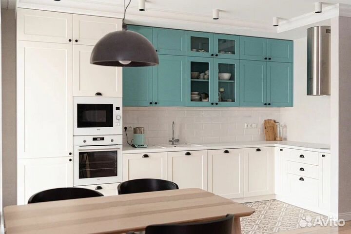 Цена за всю кухню. Кухня софт CN:034062