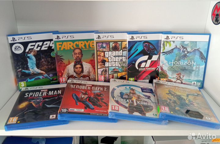 Игры ps5 ps4 диски