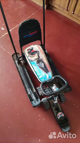 Снегокат с колесами