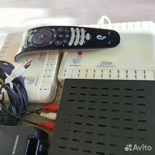 Модемы, роутеры, приставка Ростелеком,пульт