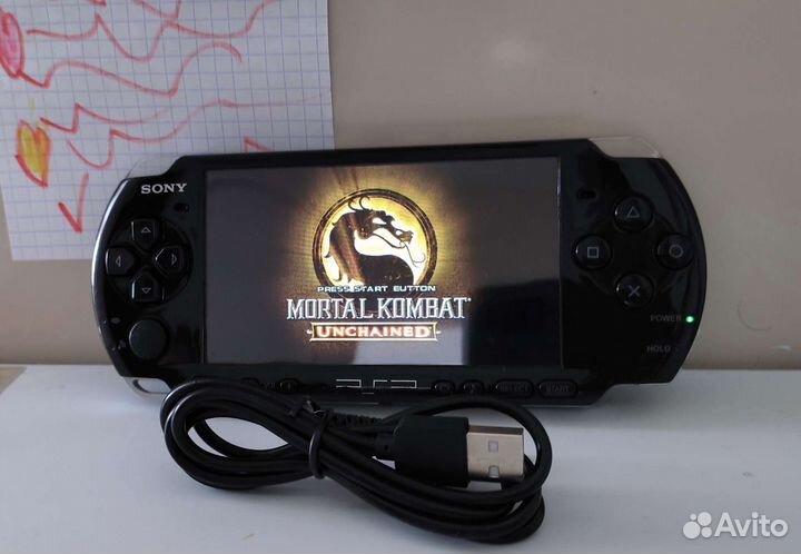 Sony PSP slim +32гб игр