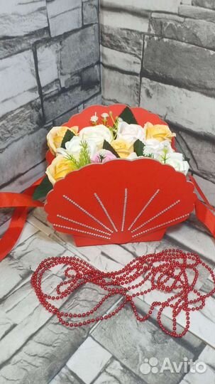 Букет цветов из мыла