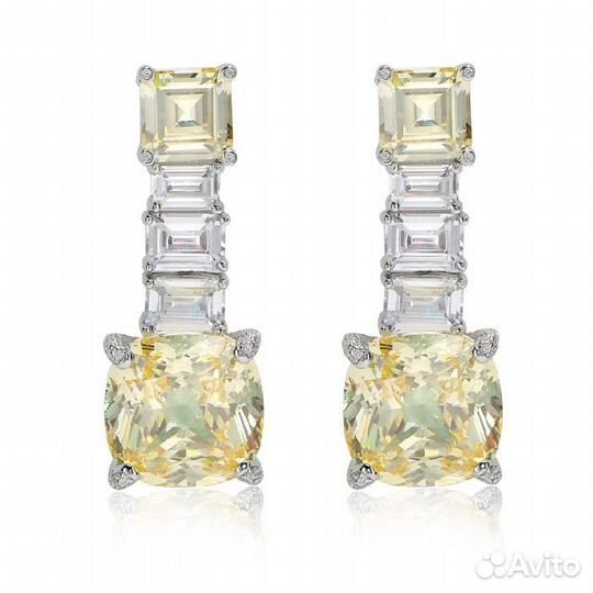 Серьги серебро 925 проба