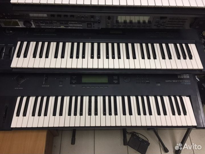 Korg, Roland, Yamaha, Motu, гитары