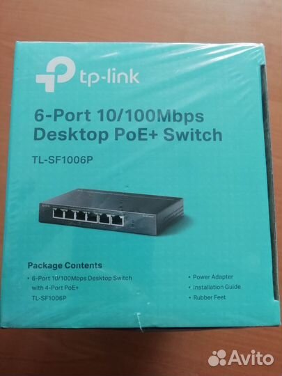 Рое Коммутатор TP-Link TL-SF1006P