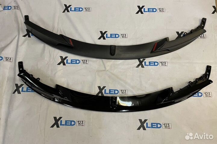 Сплиттер BMW F30 m tech м пакет