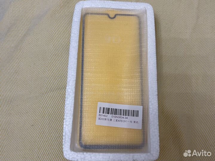 Защитное стекло на samsung A70