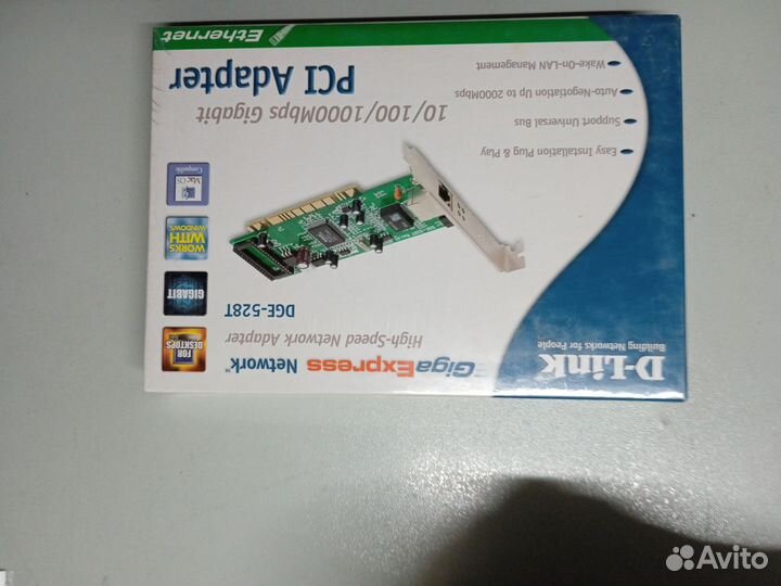 Сетевая плата 1гбит DLink DGE528T