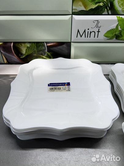 Новый сервиз Luminarc Authentic White