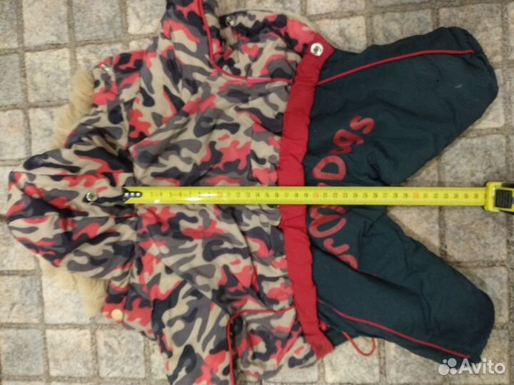 Зимний комбинезон для собаки