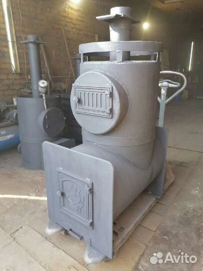 Печь для бани 2х секционная, разборная