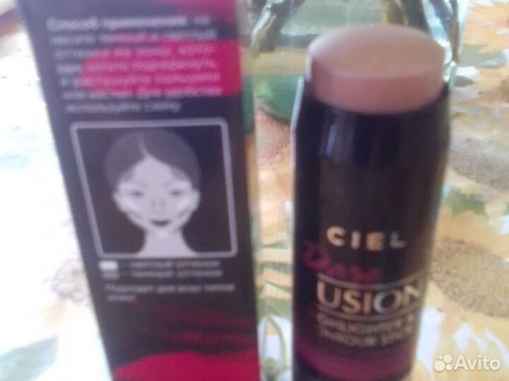 Хайлайтер и контурный стик для лица