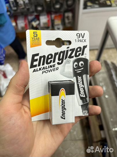 Батарейка Energizer Alkaline Power 6LR61 (9В) BL-1