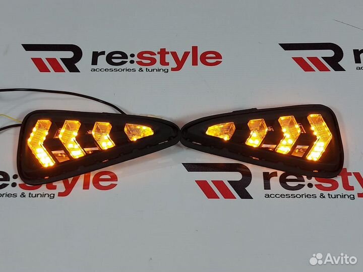 Ходовые огни Toyota Camry 55 14-17г D2175