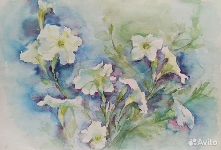 Картина акварель