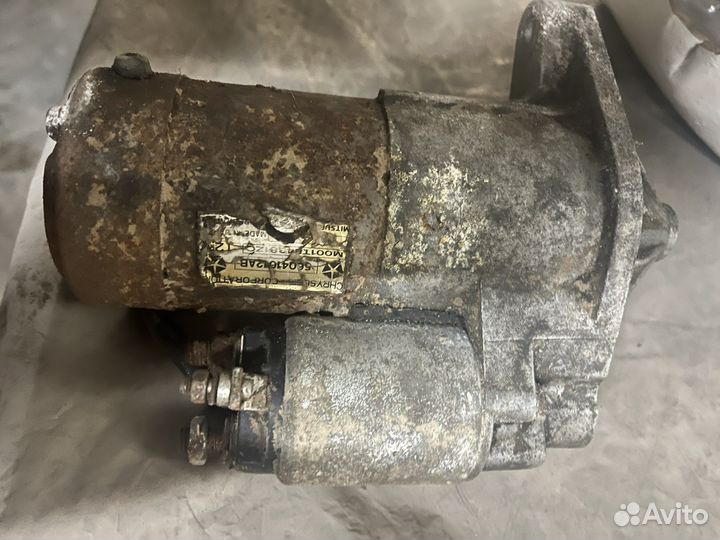 Стартер jeep cherokee xj