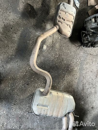 Глушитель VW Tiguan 2.0 08-16 левый руль