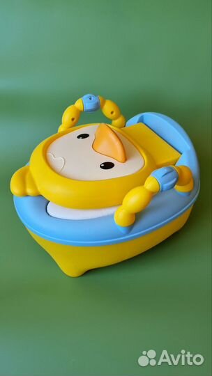 Горшок детский Уточка новый
