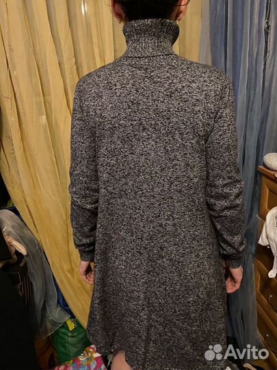 Платье теплое с горлом