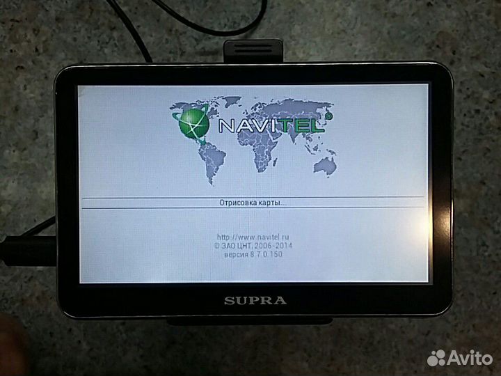 GPS Навигатор supra snp-503 Navitel