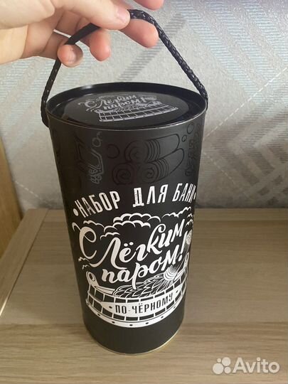 Подарочный набор для бани мочалка шапка и тд