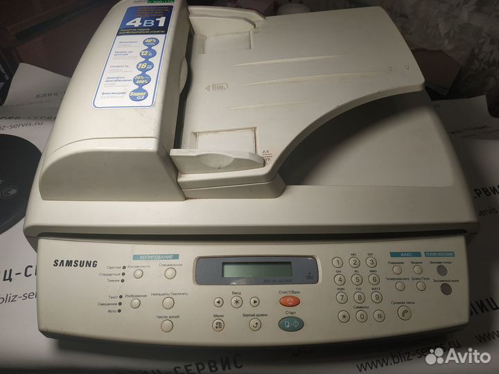 Сканер в сборе с апд для samsung scx-4216f