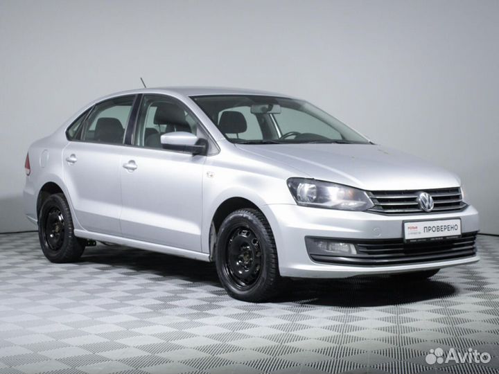 Volkswagen Polo 1.6 AT, 2018, 152 622 км