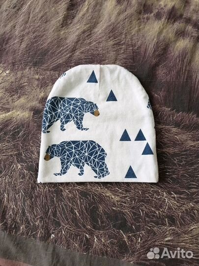 Шапки детские размер 44-46