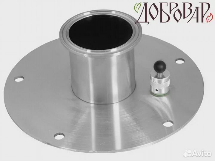 Крышка на бак (куб) добровар 5 шпилек под 2 кламп