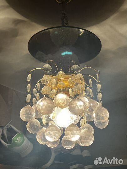 Хрустальная люстра СССР