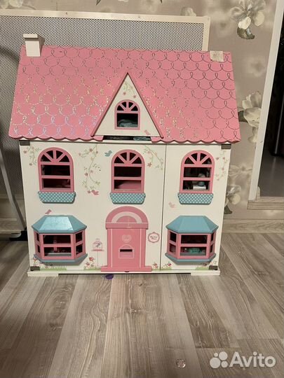 Дом для кукол деревянный ELC