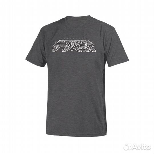 Футболка FXR Dreamland Char/Heather/White 202078-0