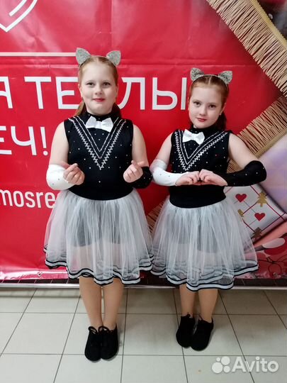 Костюм кошечки для девочки для танцев