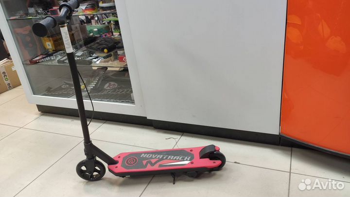 Электросамокат novatrack escoo красный