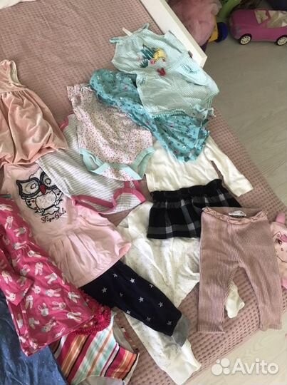 Пакет вещей на девочку
