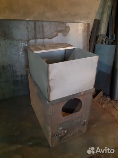 Продам печь для бани баком нержавека
