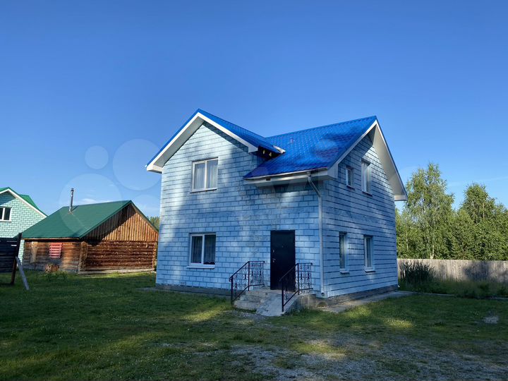 Коттедж 104 м² на участке 10 сот.