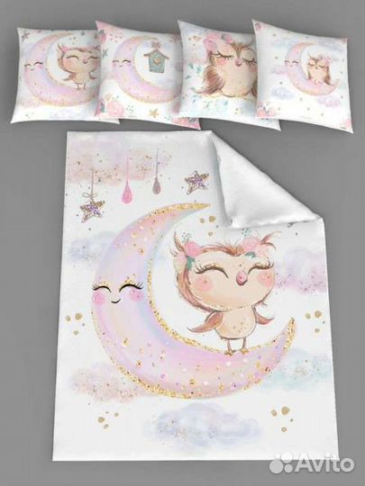 Детское постельное белье новое