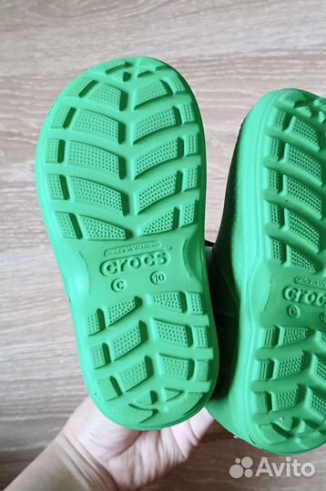 Детские резиновые сапоги crocs