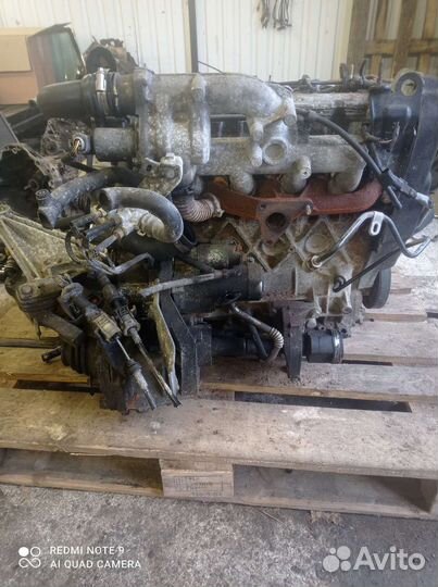 Двигатель в сборе Рено Пежо,1,9 TDI 98-05г F9Q 752