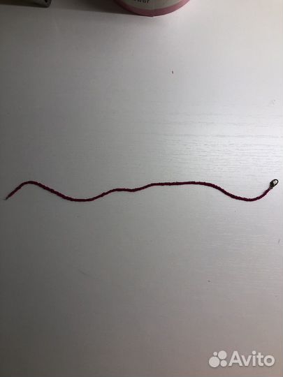 Чокер из бисера