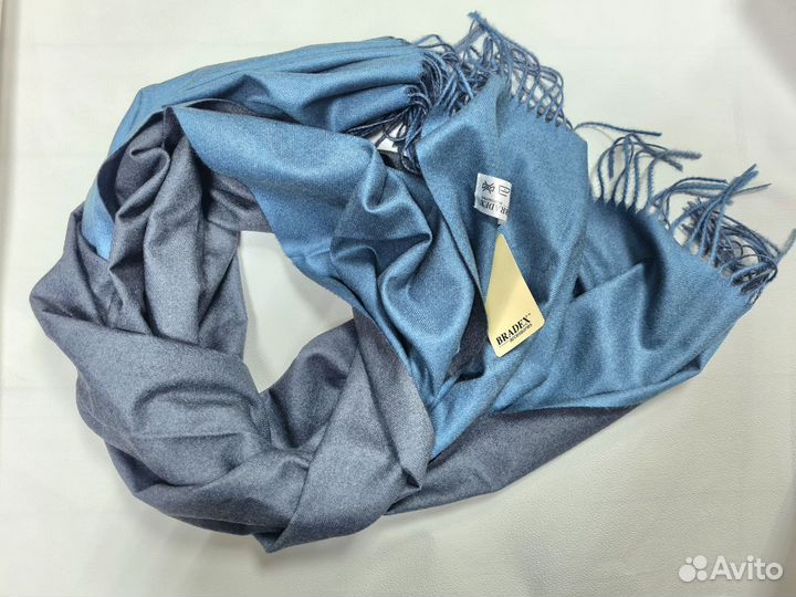 Палантин женский теплый двусторонний шарф новый