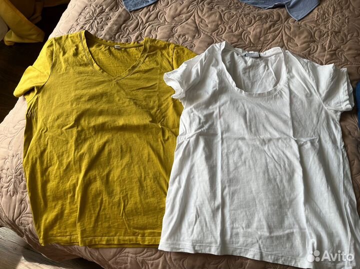 Футболки Uniqlo, Mango