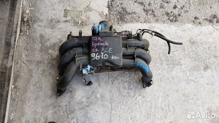 Впускной коллектор дроссельная заслонка Субару